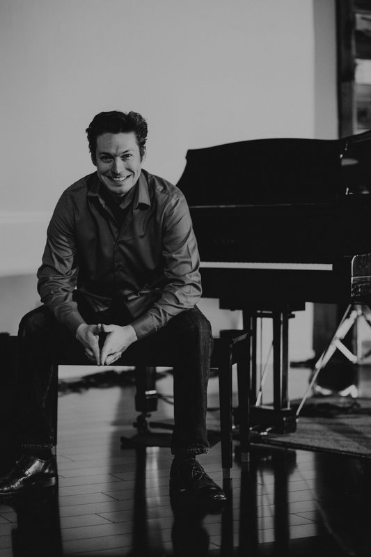 Jonathan at the piano